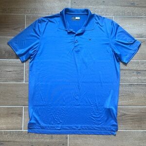 Callaway Blue Men’s Opti-Dri Golf Shirt Sz Large